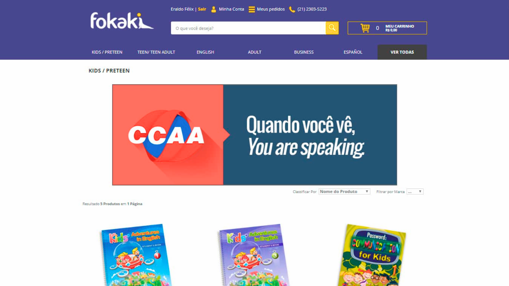 Fokaki CCAA [Loja Virtual]